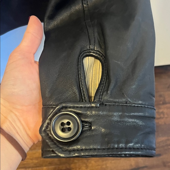 Mike and Chris lamb skin Leather Jacket - Picture 4 of 9